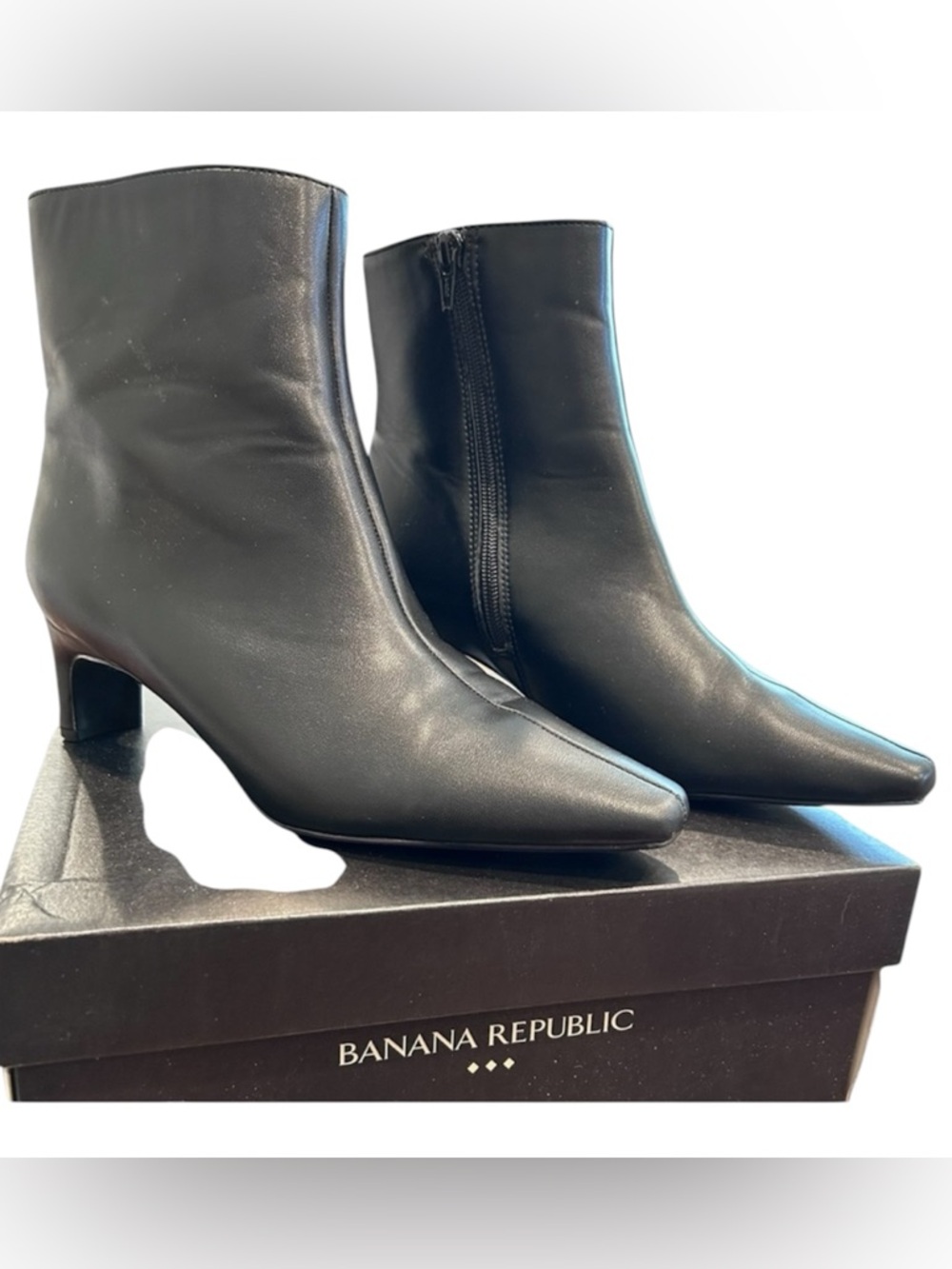 Vegan Leather Bootie - Black